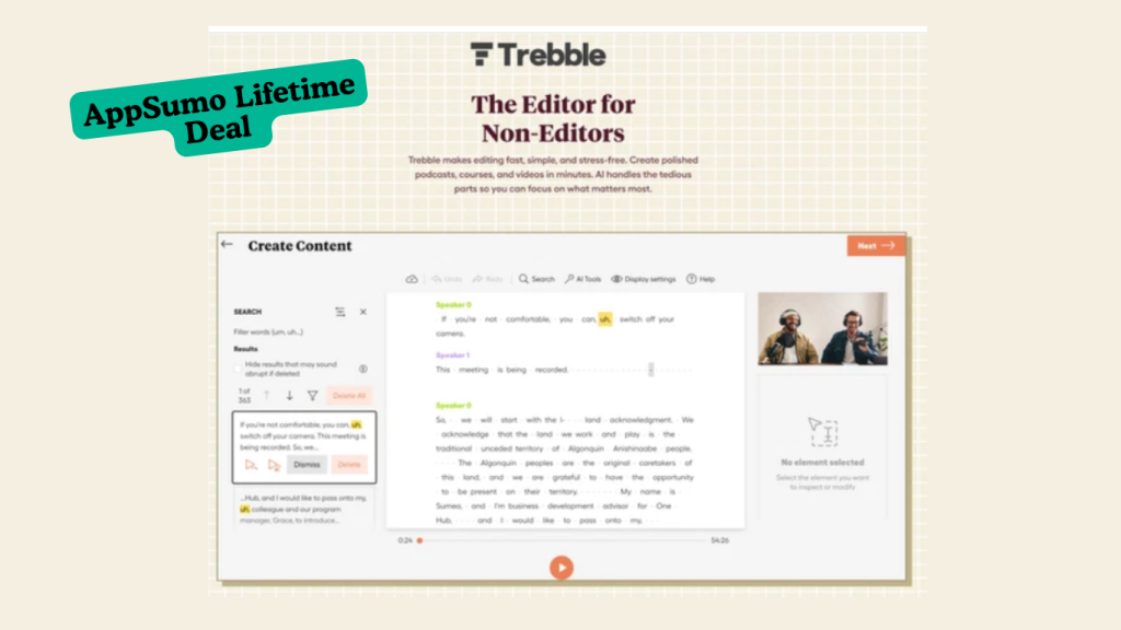 Trebble Online Editor Review